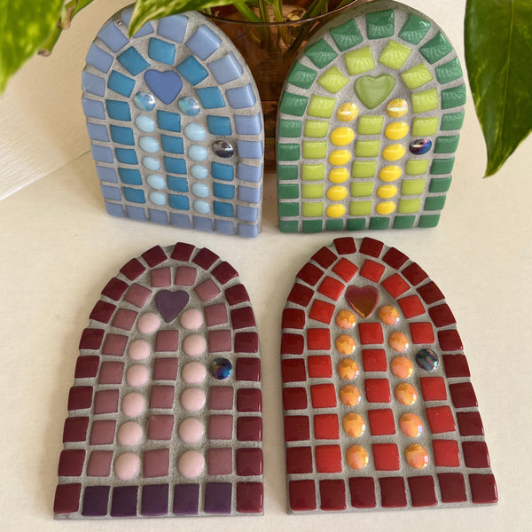 Fairy Door Mosaic Kit - Green