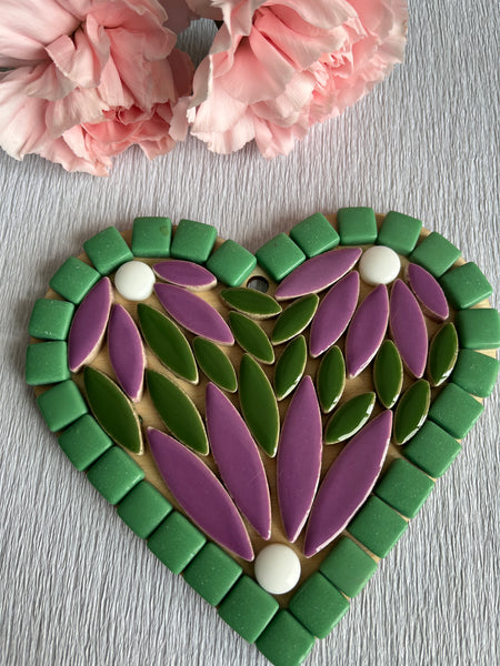 Petals Heart Mosaic Kit