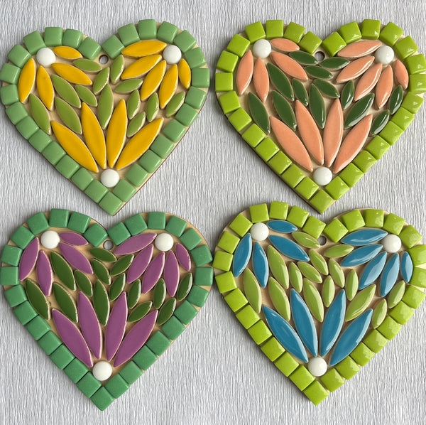 Petals Heart Mosaic Kit