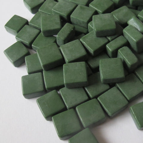 Cuadrados verdes de 12 x 12 mm