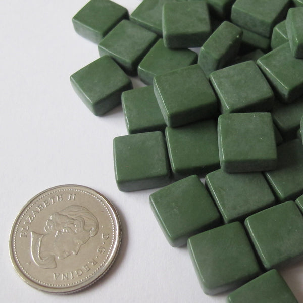 Cuadrados verdes de 12 x 12 mm