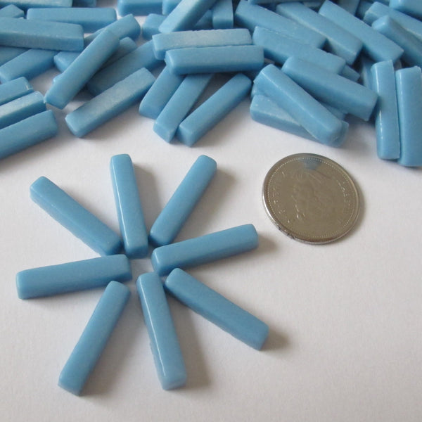 Rectángulos 25x5mm - Azul Claro