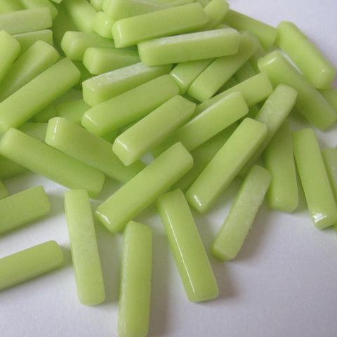 Rectangles 25x5mm - Lime