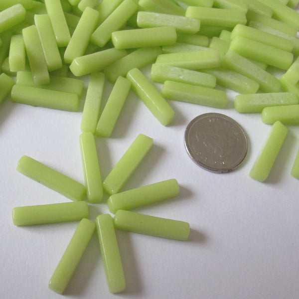 Rectangles 25x5mm - Lime