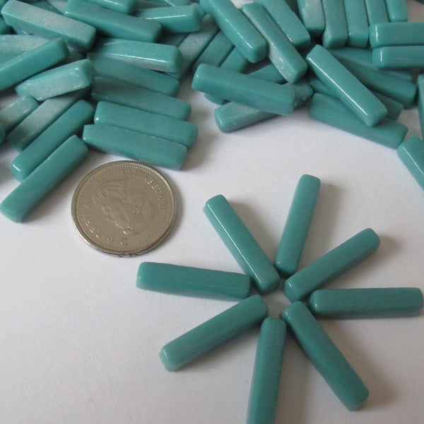 Rectangles 25x5mm - Green