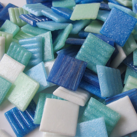 Vitreous 20mm - Blue Horizons Mix - 1lb