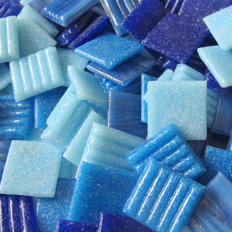 Vitreous 20mm - Feeling Blue Mix - 1lb