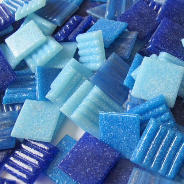 Vitreous 20mm - Feeling Blue Mix - 1lb