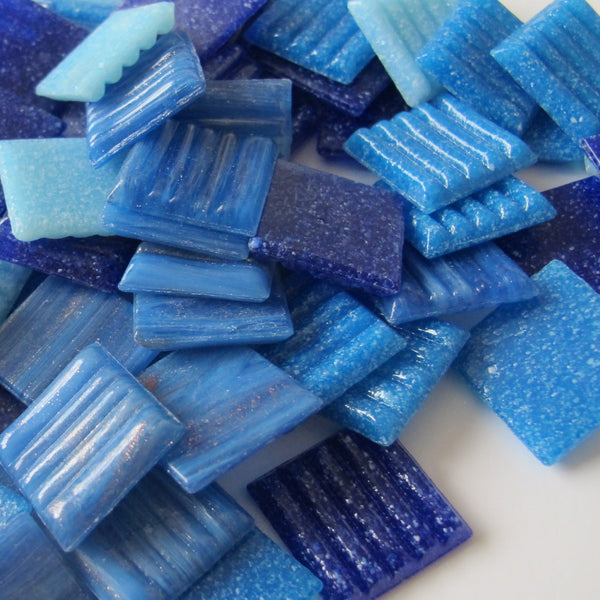 Vitreous 20mm - Feeling Blue Mix - 1lb