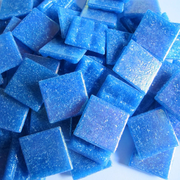 Iridescent 20mm - Vitreous Tiles SAPPHIRE BLUE