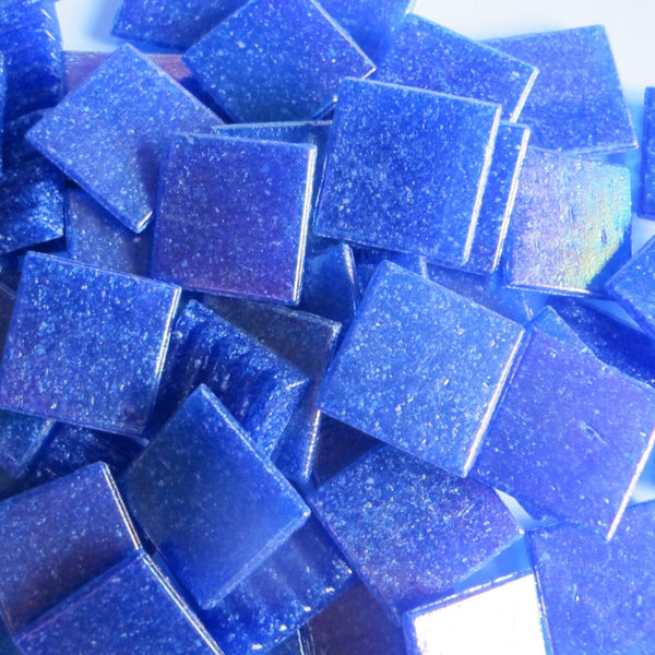 Iridescent 20mm - Vitreous Tiles INDIGO