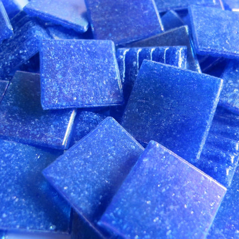 Azulejos vítreos iridiscentes de 20 mm INDIGO