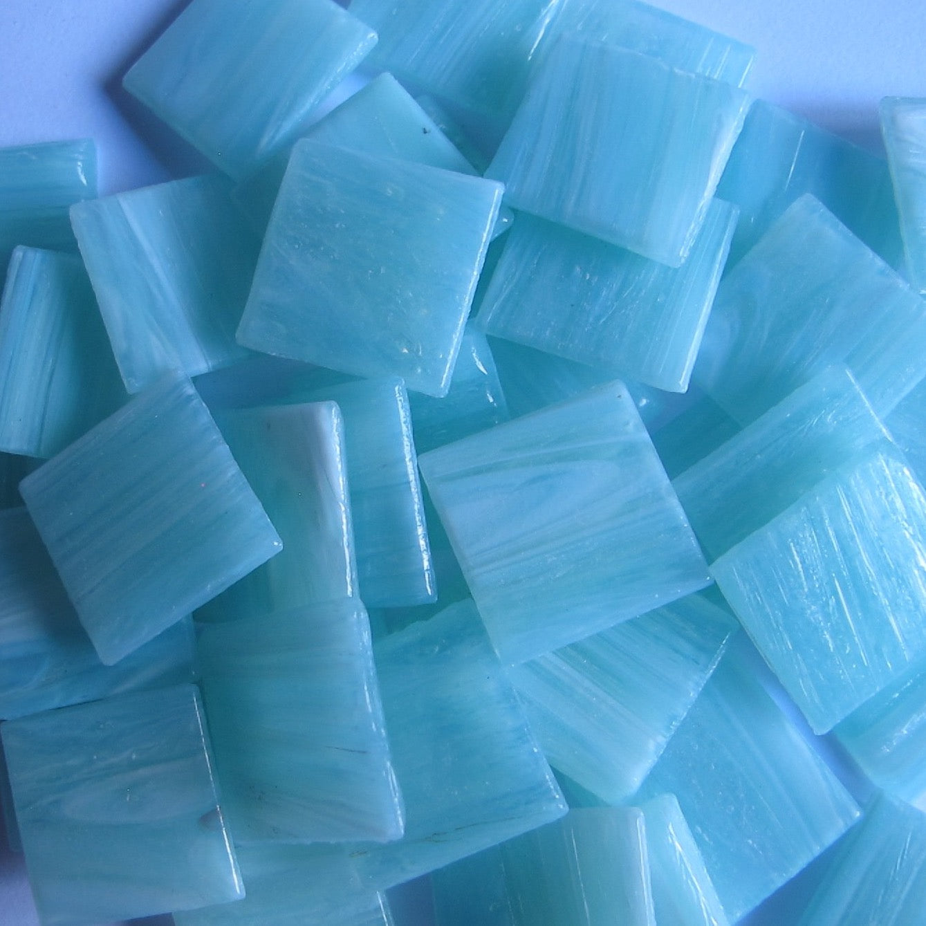 Luxury 20mm - Vitreous Tiles AQUAMARINE