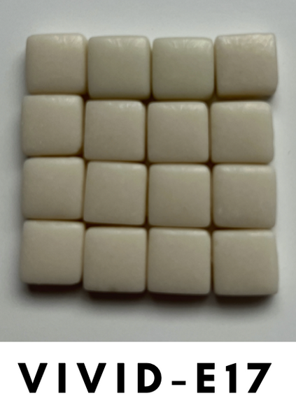 Vivid 12x12 mm Squares Pearl-Orange