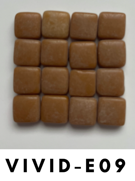 Vivid 12x12 mm Squares Chocolate