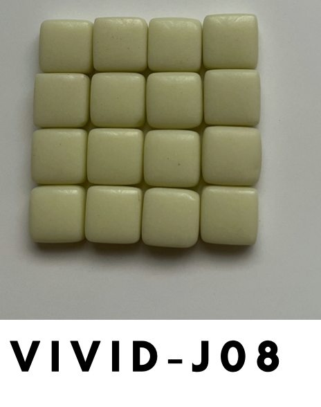 Vivid 12x12 mm Squares Olive Tones