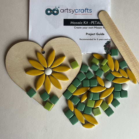 Petals Heart Mosaic Kit